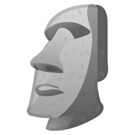 what does the easter island emoji mean